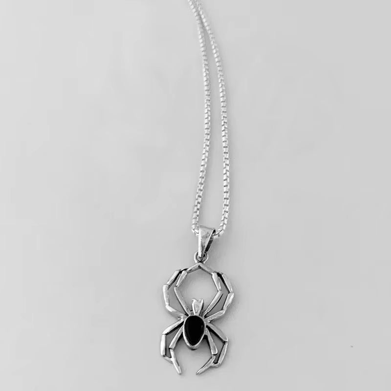 Huitan Cute Spider Animal Pendant Necklace for Girls Silver Color Chain Necklace Y2K Style Women Neck Accessories Trendy Jewelry 4.7 171 Reviews ౹ 700+ sold